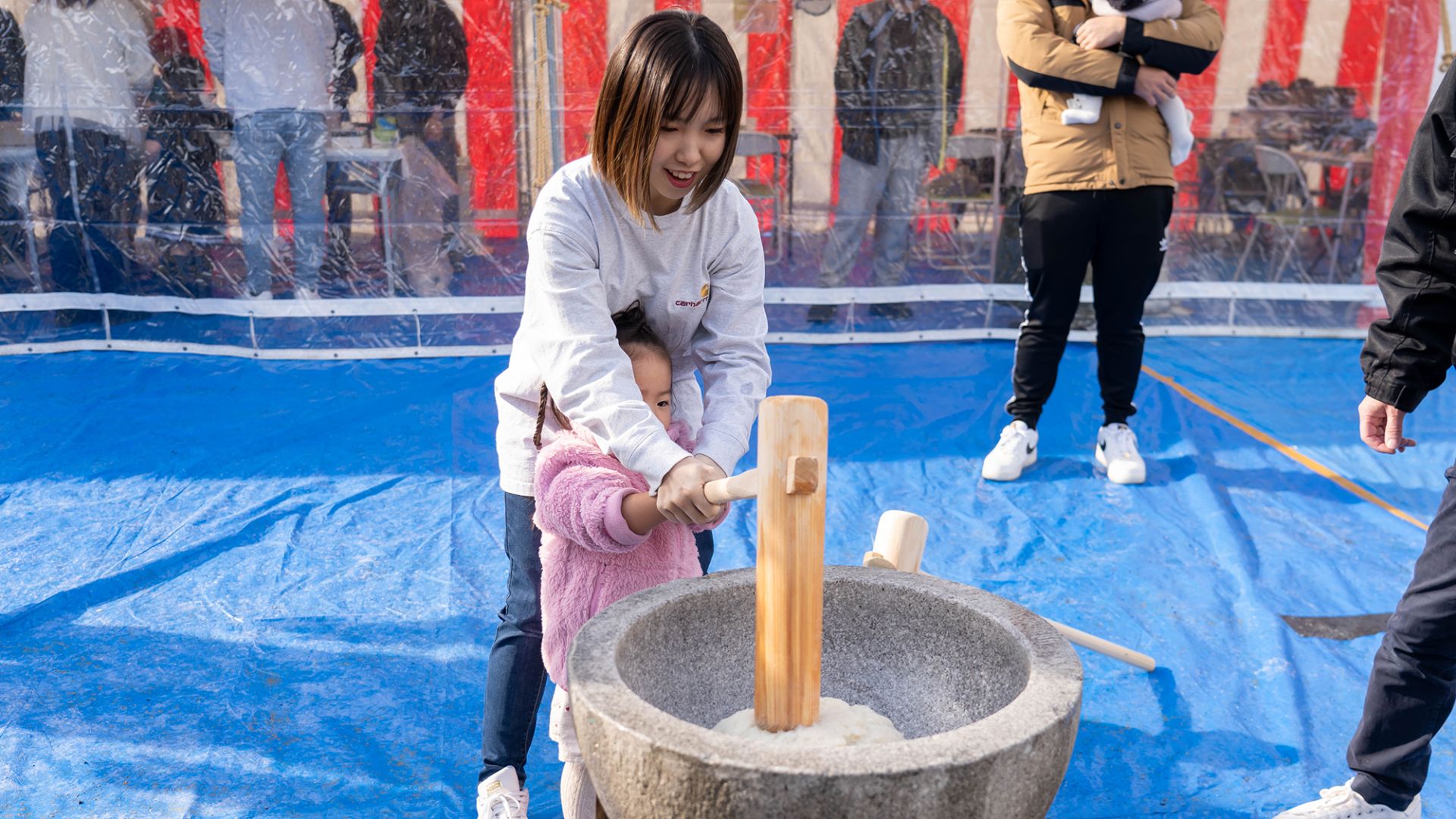 1月12日(日)・餅つき大会を開催しました！