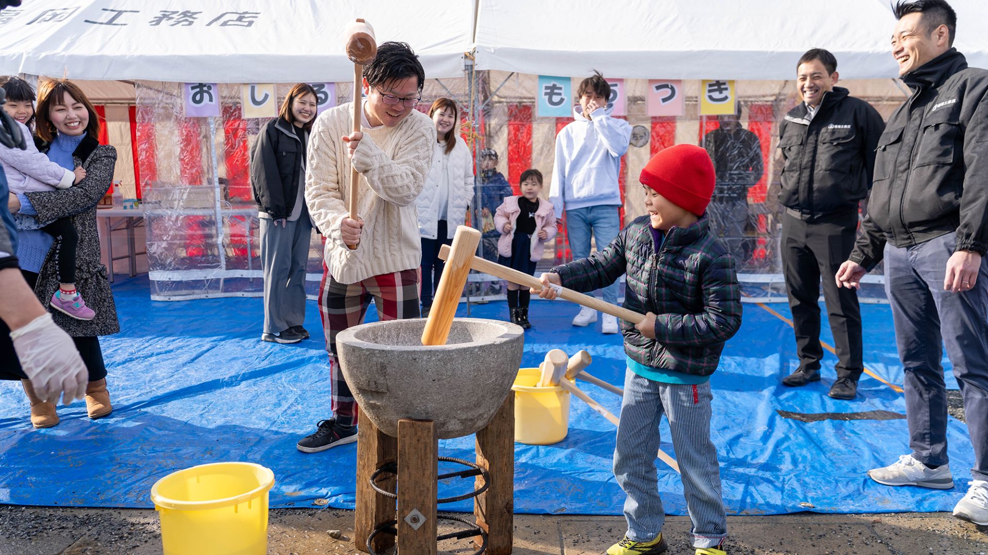 1月12日(日)・餅つき大会を開催しました！