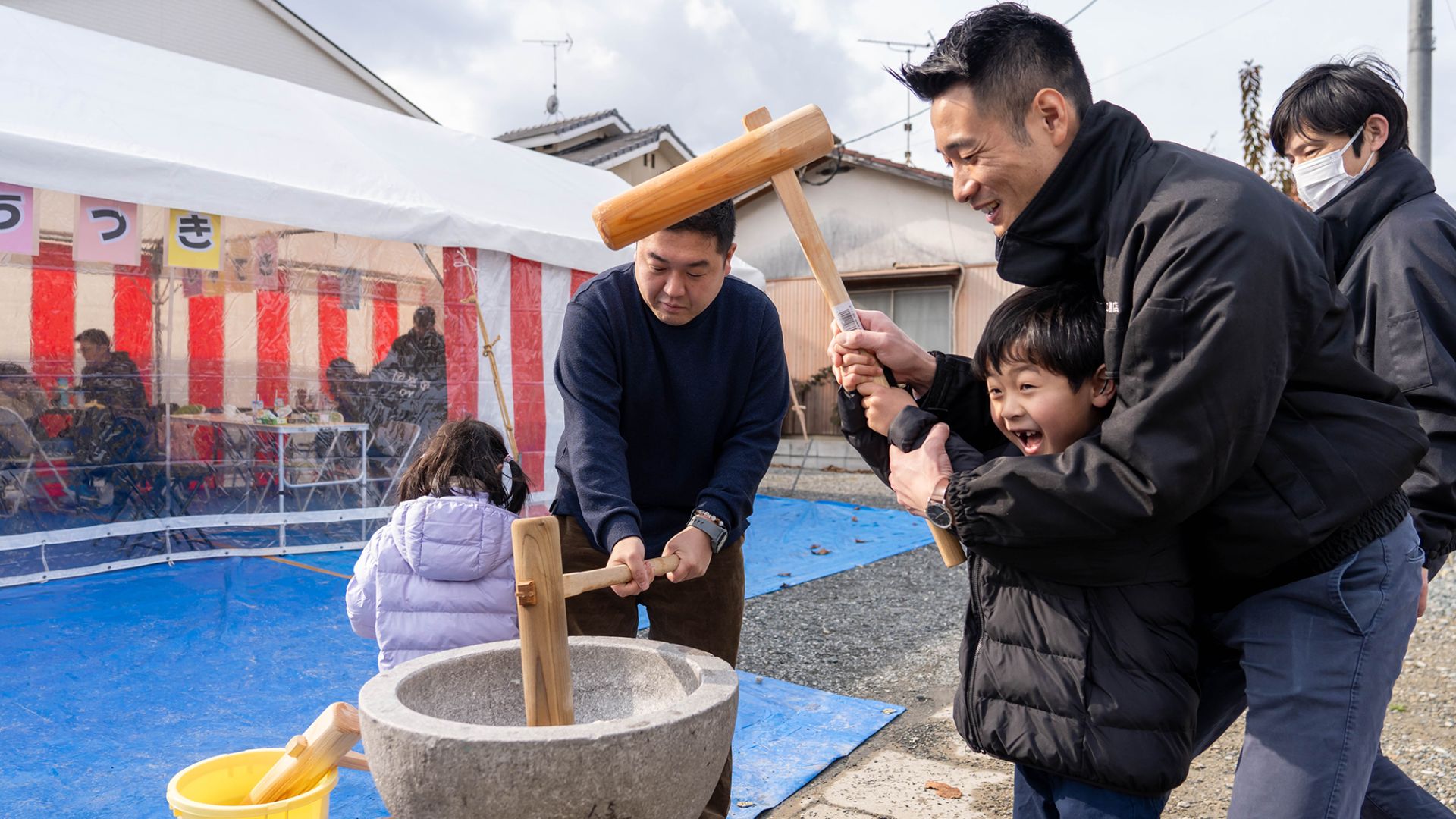 1月12日(日)・餅つき大会を開催しました！