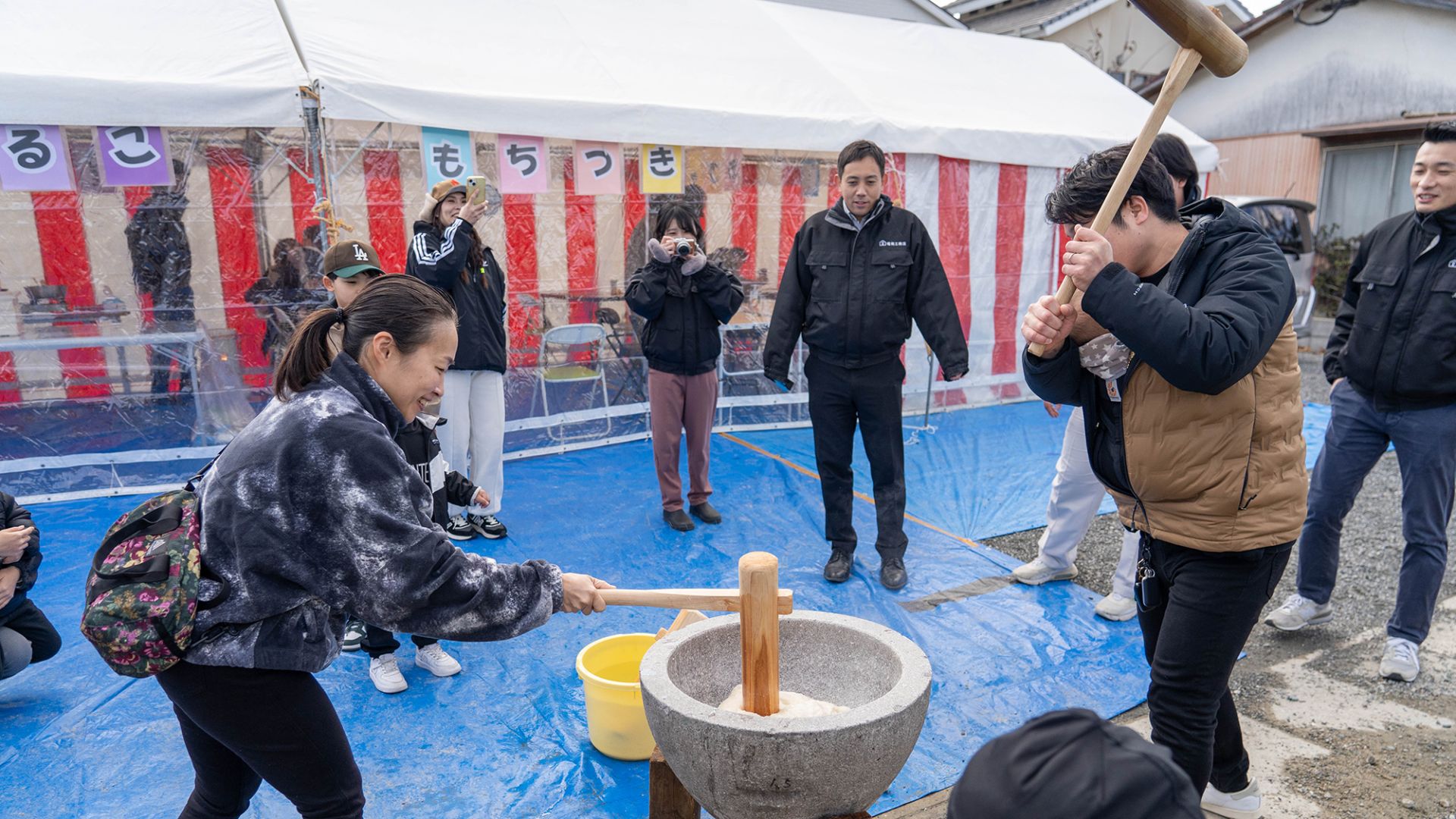 1月12日(日)・餅つき大会を開催しました！