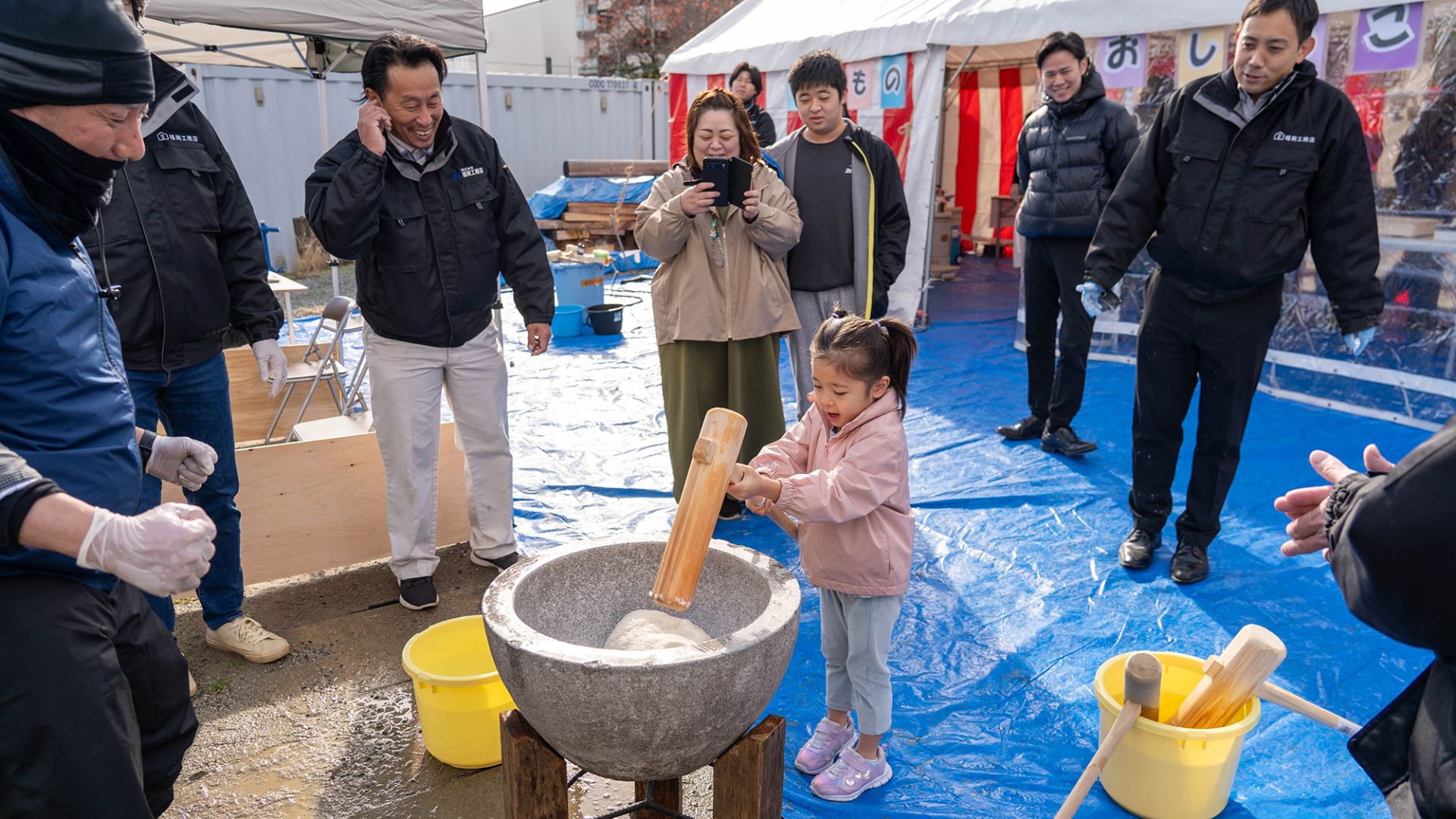 1月12日(日)・餅つき大会を開催しました！