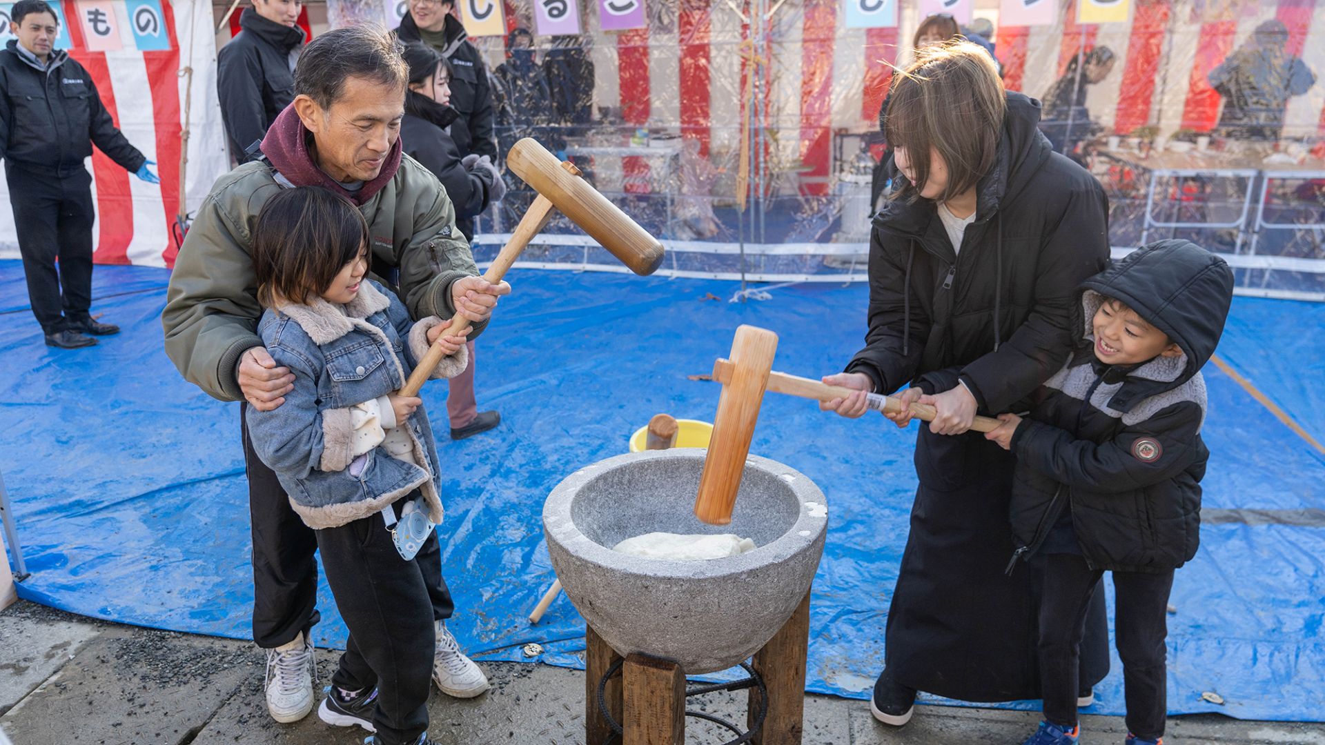 1月12日(日)・餅つき大会を開催しました！